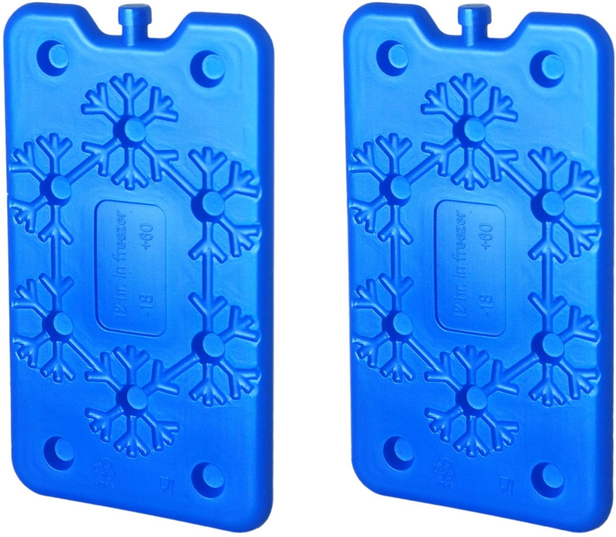 Koelbox met ijsplank 400 ml - extra bord - ruimtebesparend - ideaal voor camping - ShopVlot
