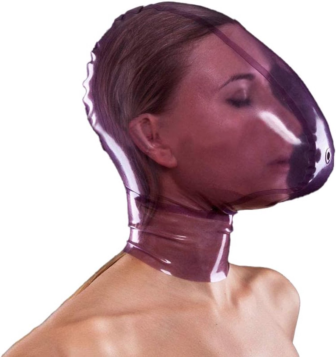 Full Face Mask met Ademzak - Latex Seks Masker - Met Rits - Perfect voor Cosplay - ShopVlot