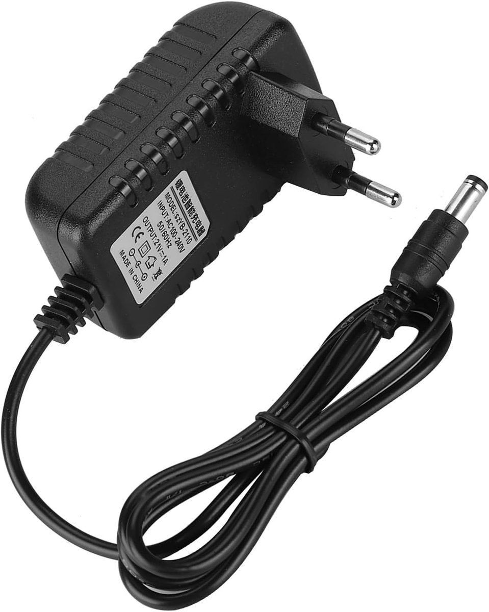 Li-ion opladeradapter 21V 1A - dikke koperen kern - snel opladen - multibescherming voor elektrisch gereedschap - ShopVlot