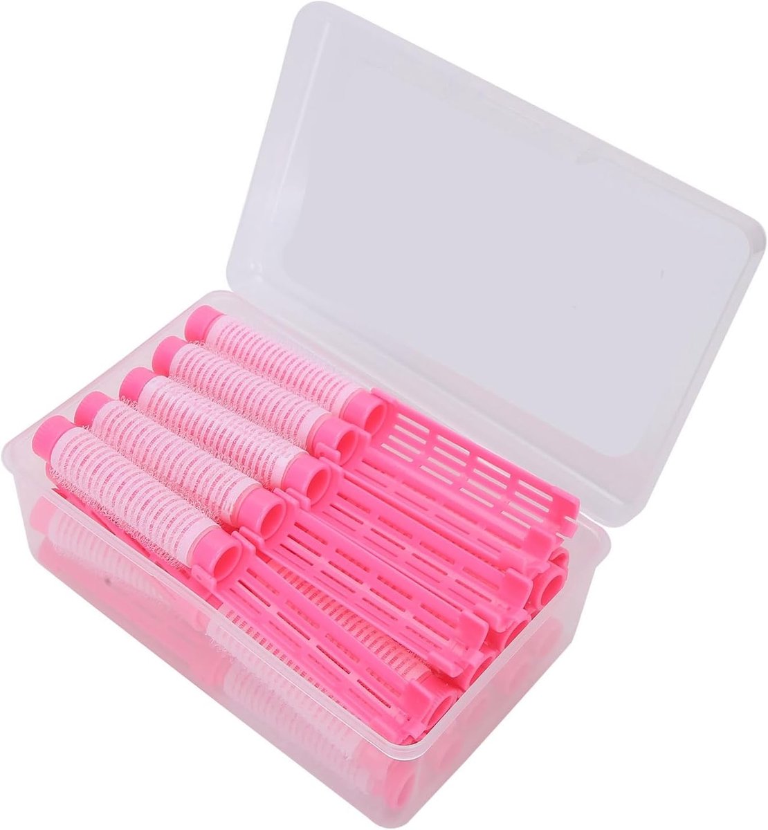 Permanent rollers 20 stuks - plastic hars krulers - haarvriendelijk ontwerp - voor volumineuze krullen - ShopVlot