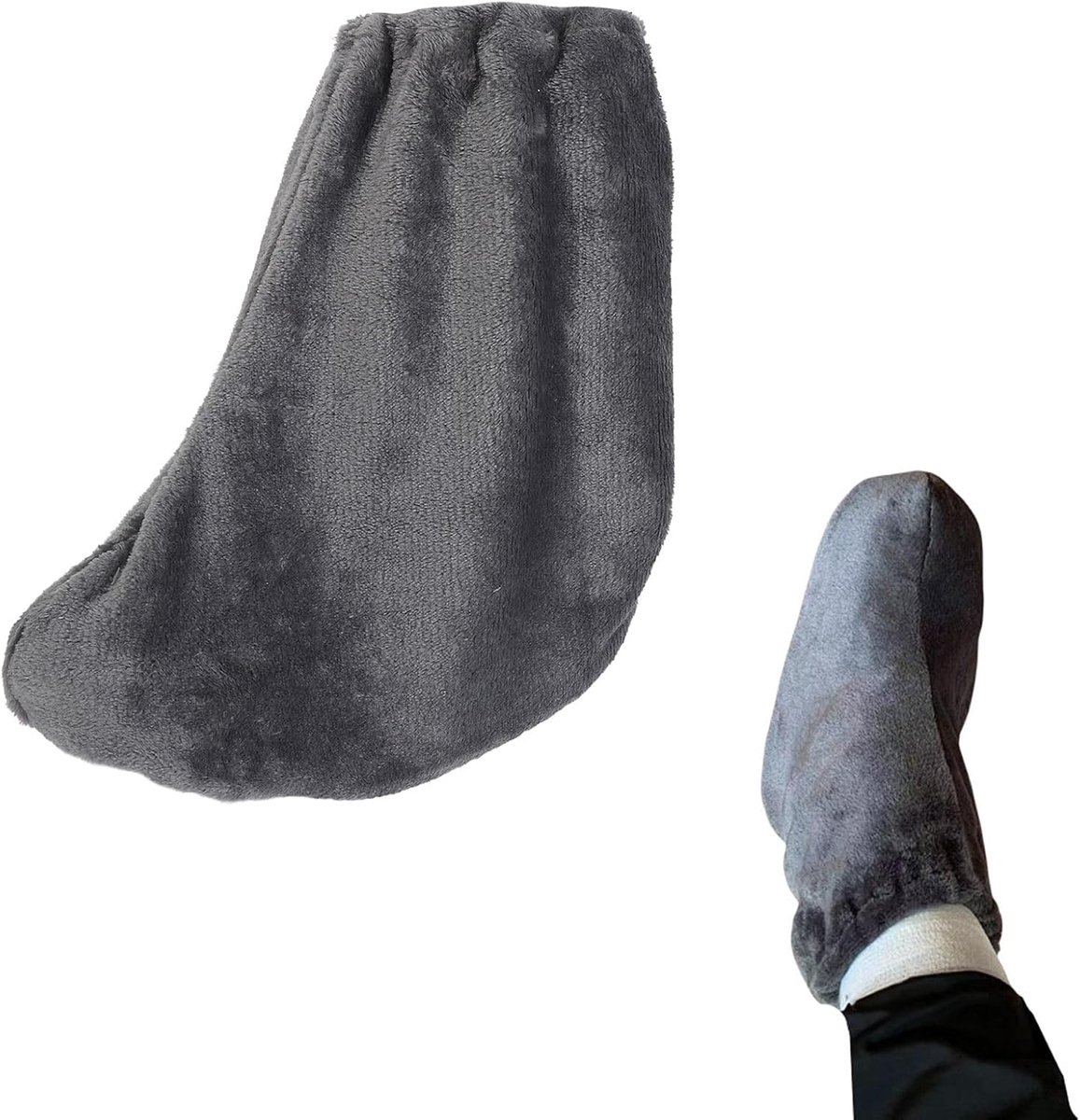 Voet Molded Sock Warm Plaster - Fluffy Pluche Sokbedekking - Wasbare Bescherming voor Koude Weer - ShopVlot