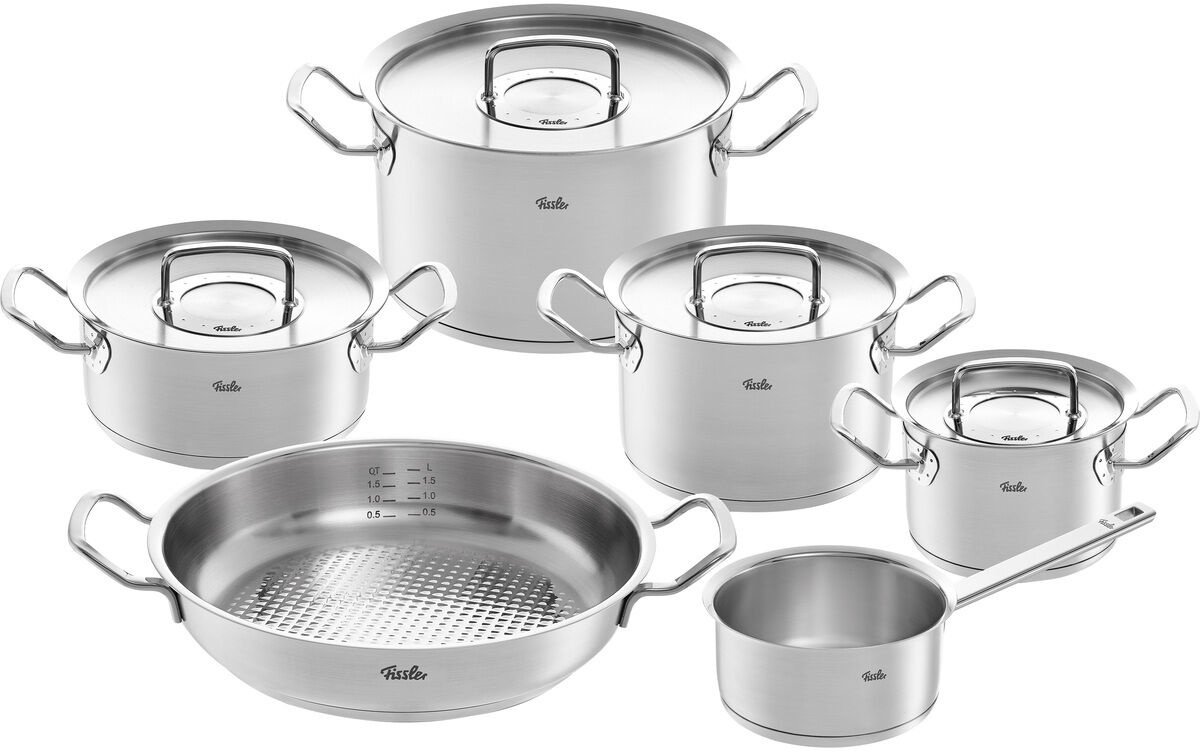 Fissler Original Profi Collection -  6-delige Set met Serveerpan Ø 28cm