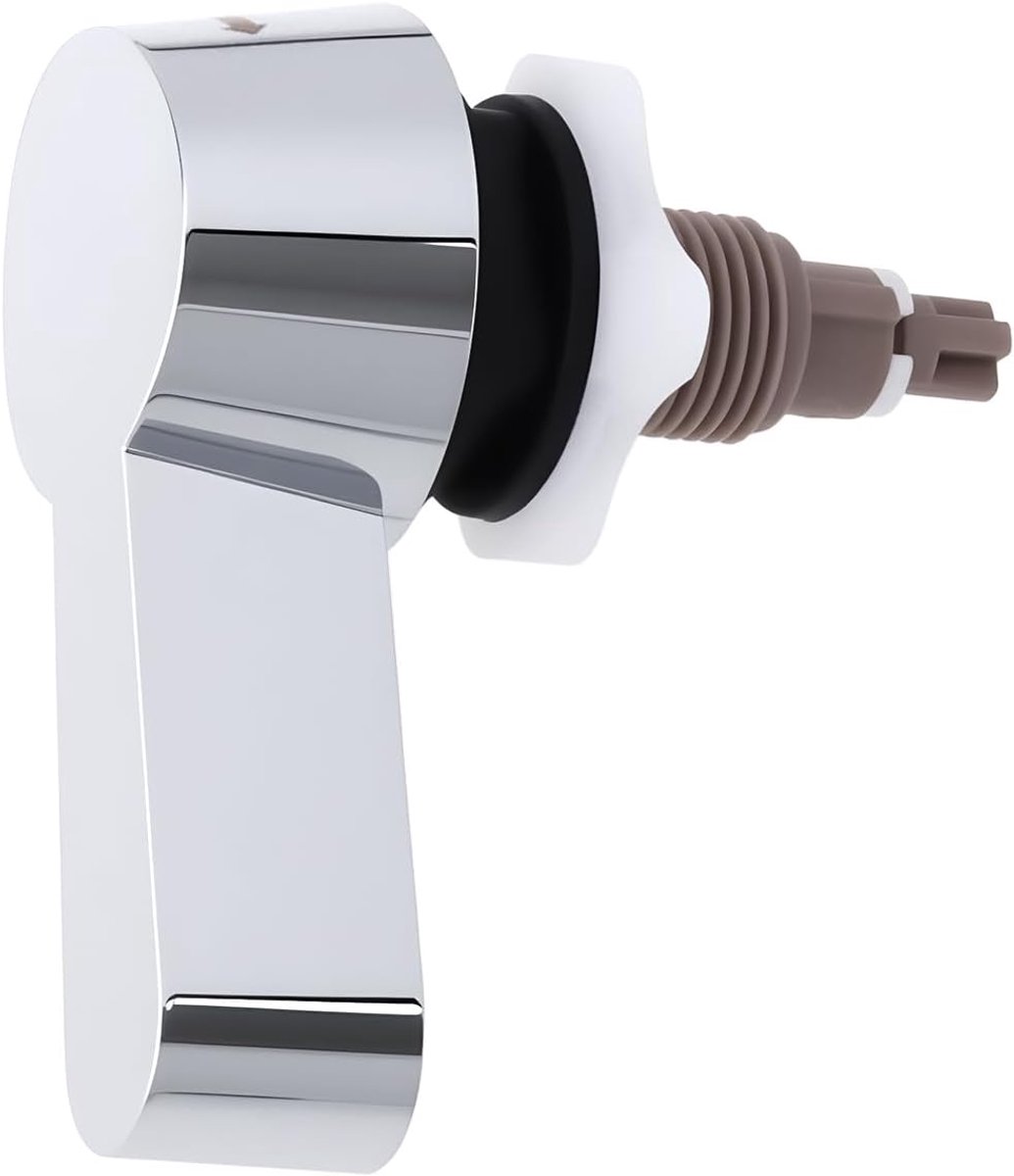Toiletreservoir Dual Flush Knop - Kunststof Handvat Chroom - Stijlvol en Duurzaam - ShopVlot