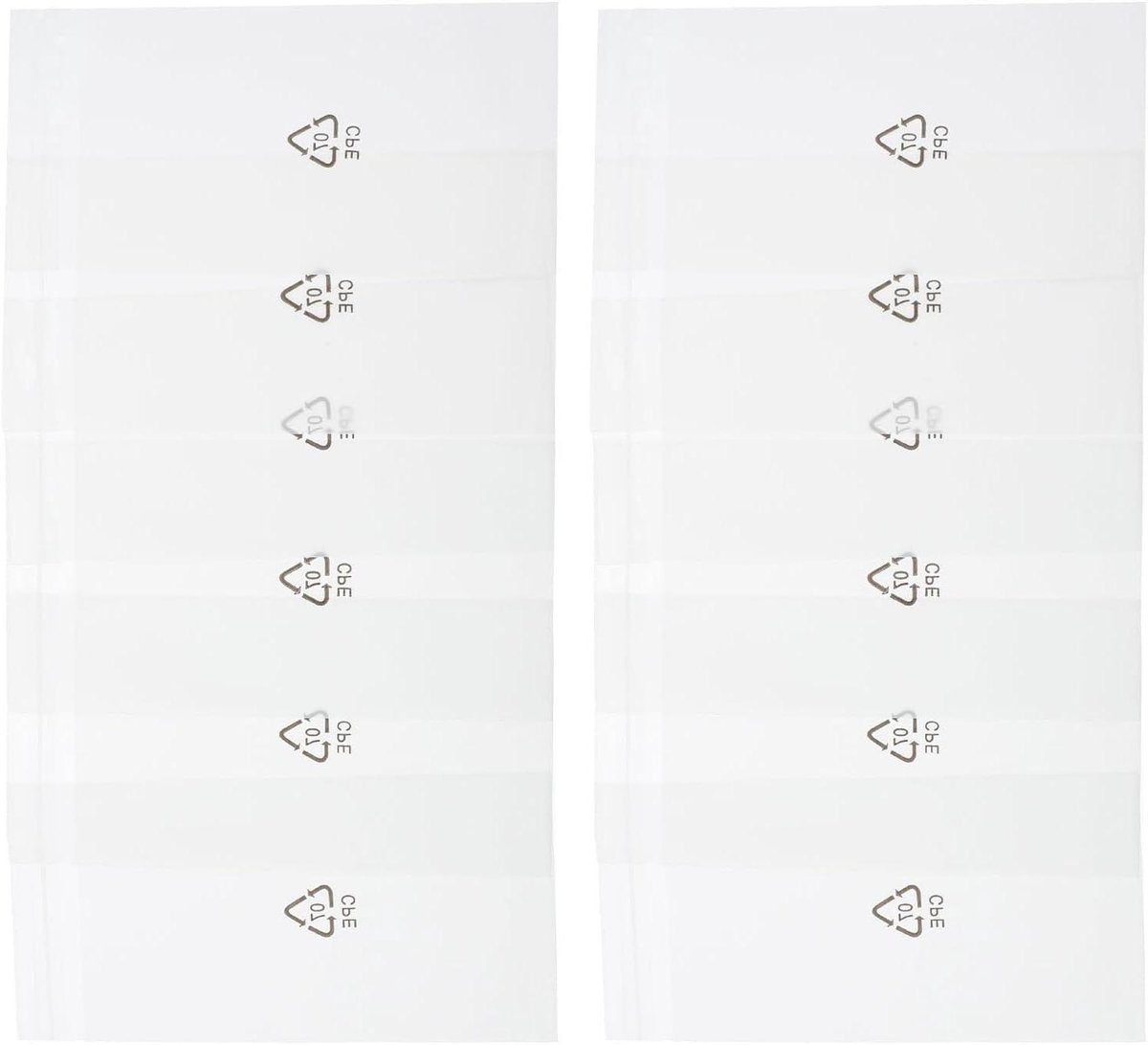 Telefoon Opbergzakken - Verpakkingstasjes Mobiel - Bescherming Telefoon - Waterdicht Hersluitbaar - 14x7 cm - Mat Transparant