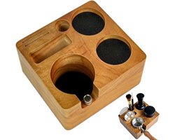 Professioneel 58mm Tamper Station voor Espresso en Koffie - Barista Accessoires voor Perfecte Tamping en Koffie Bereiding