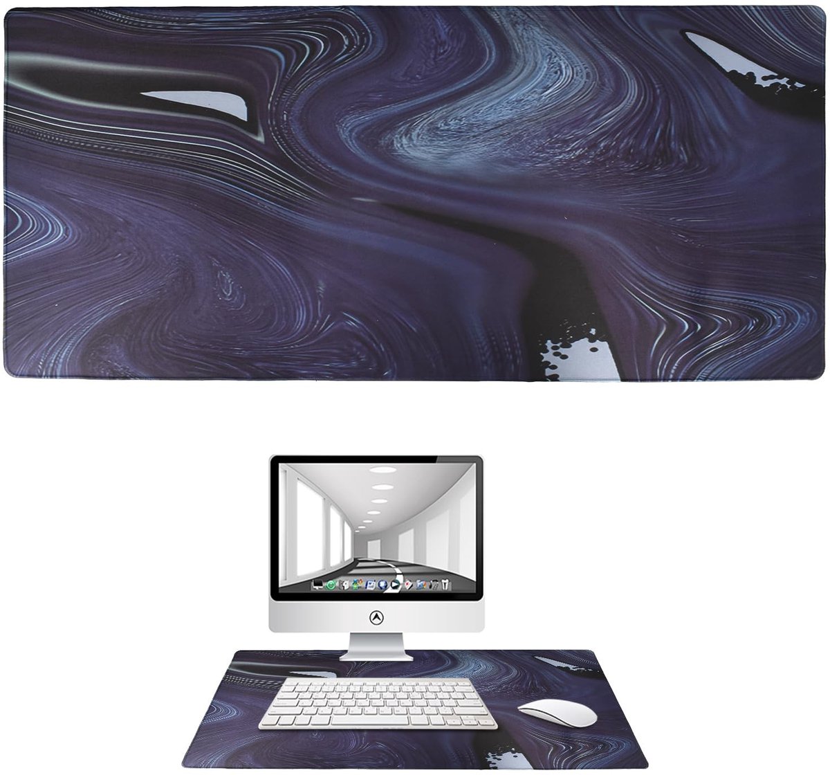 Solidchoice - XXL Gaming Muismat, Antislip en Waterdicht