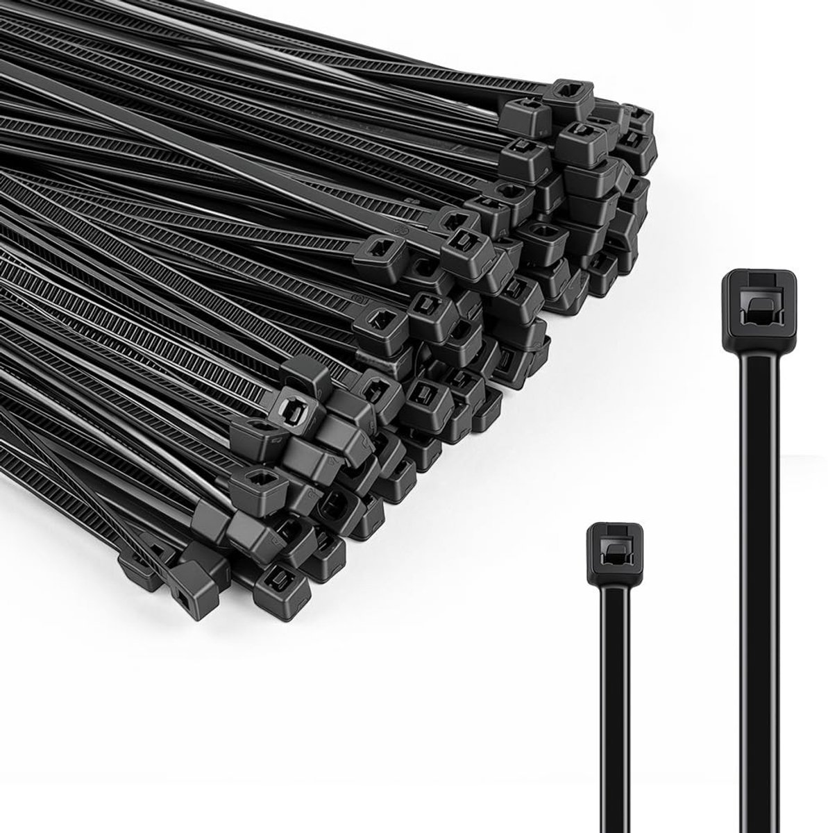 Solidchoice - Sterke Nylon Kabelbinders Set van 200 voor Diverse Toepassingen