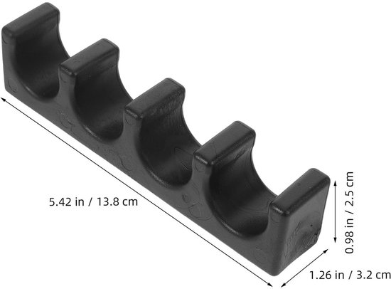 Solidchoice - 3 Stuks Pool Cue Steunen voor Billiard Accessoires — afbeelding 5