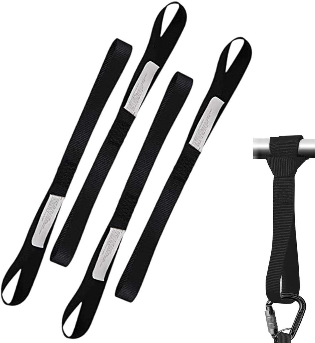 Solidchoice - Set van 4 Automatische Tie Down Straps voor Veilig Transport