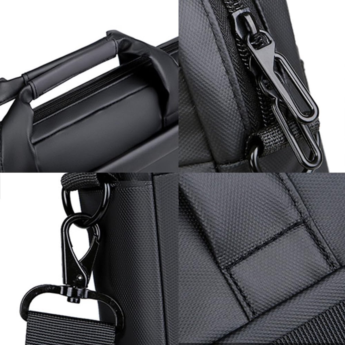 Laptop tas 15.6 inch - nylon eenvoudig en draagbaar - voor werk en reizen - stijlvolle computeroplossing - ShopVlot