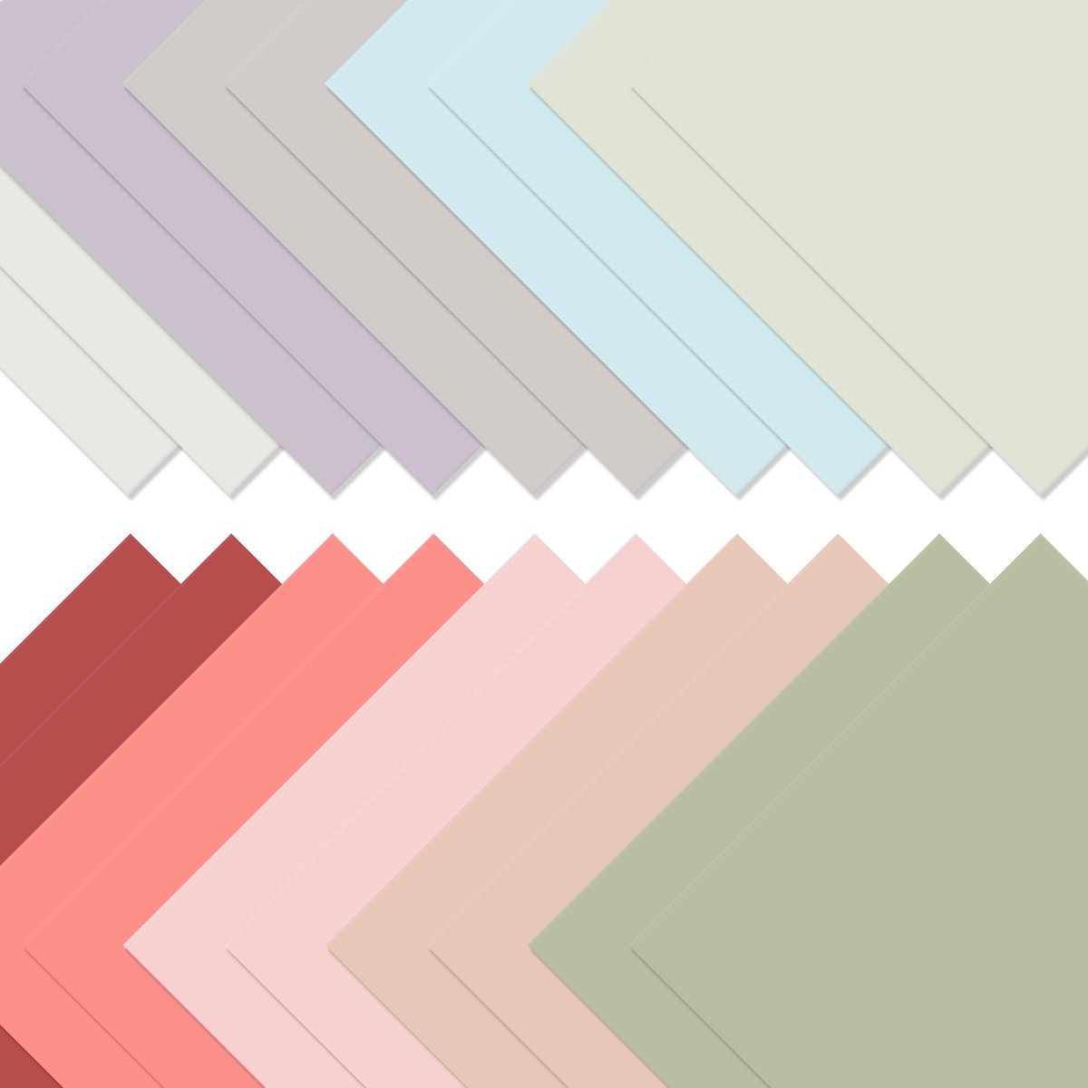 Solidchoice - Set van 20 Kleurige Bloemwikkelpapiertjes