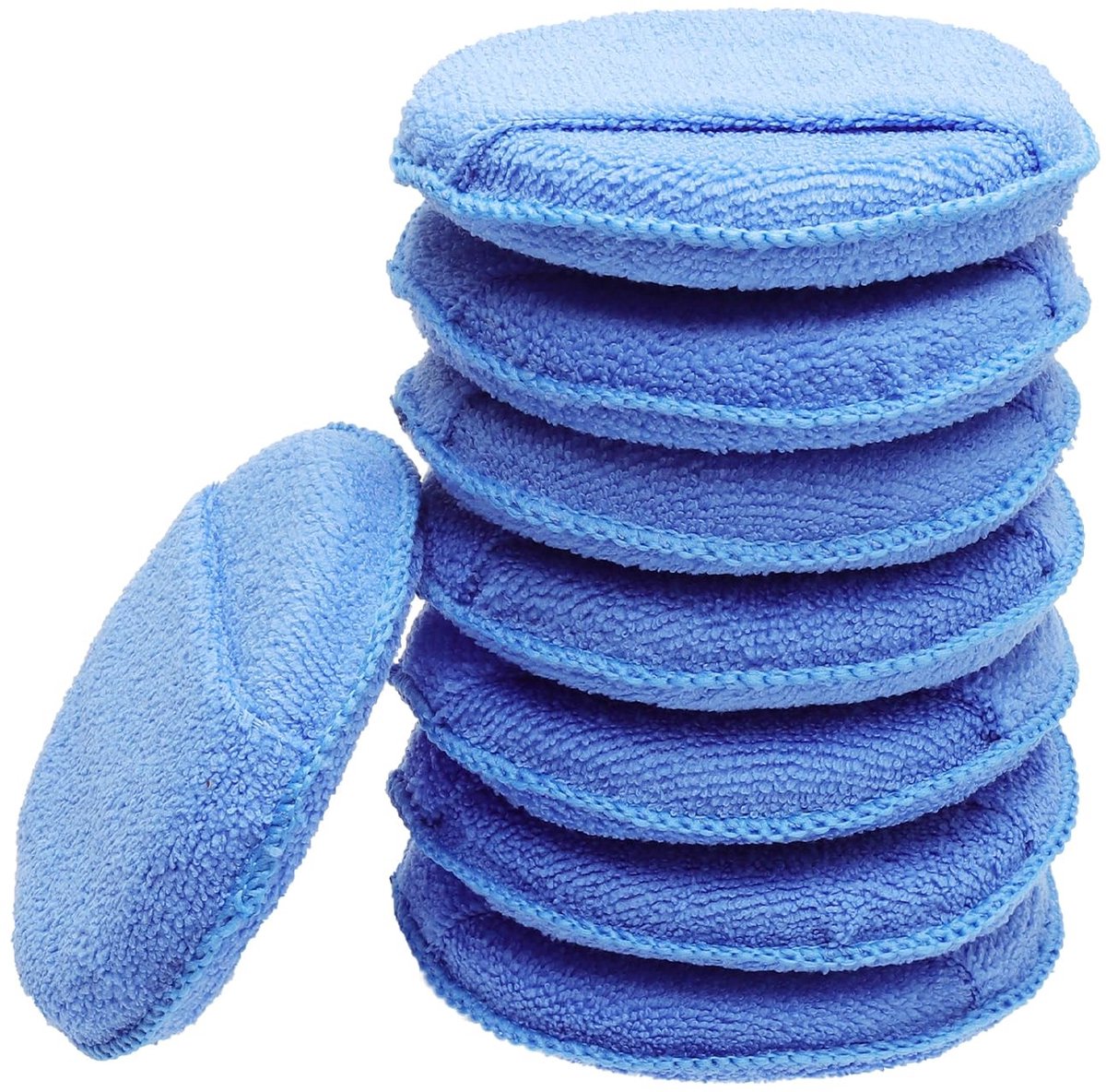 Solidchoice - Set van 8 Polijstschuim voor Auto's met Vinger Pocket