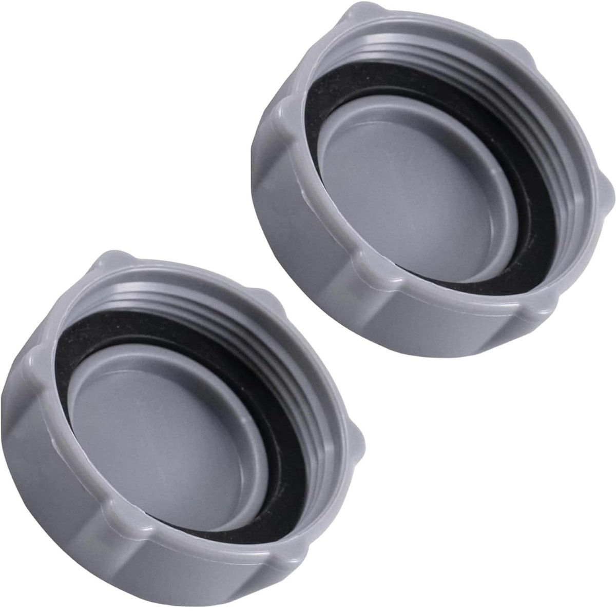 Solidchoice - 2 Stuks Vervangende Afdekking voor Poolafvoer