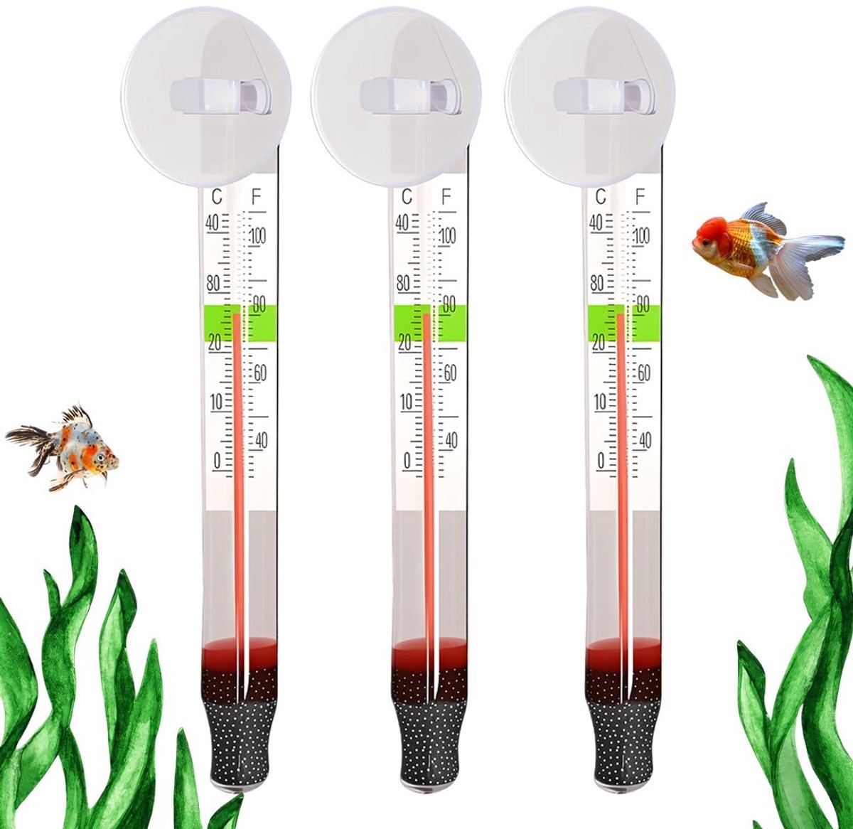 Solidchoice - Aquarium Thermometer met Hoge Precisie voor Watermonitoring