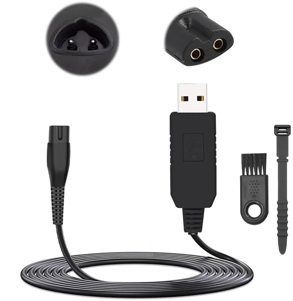 Solidchoice - 15V USB Oplader voor Scheerapparaten