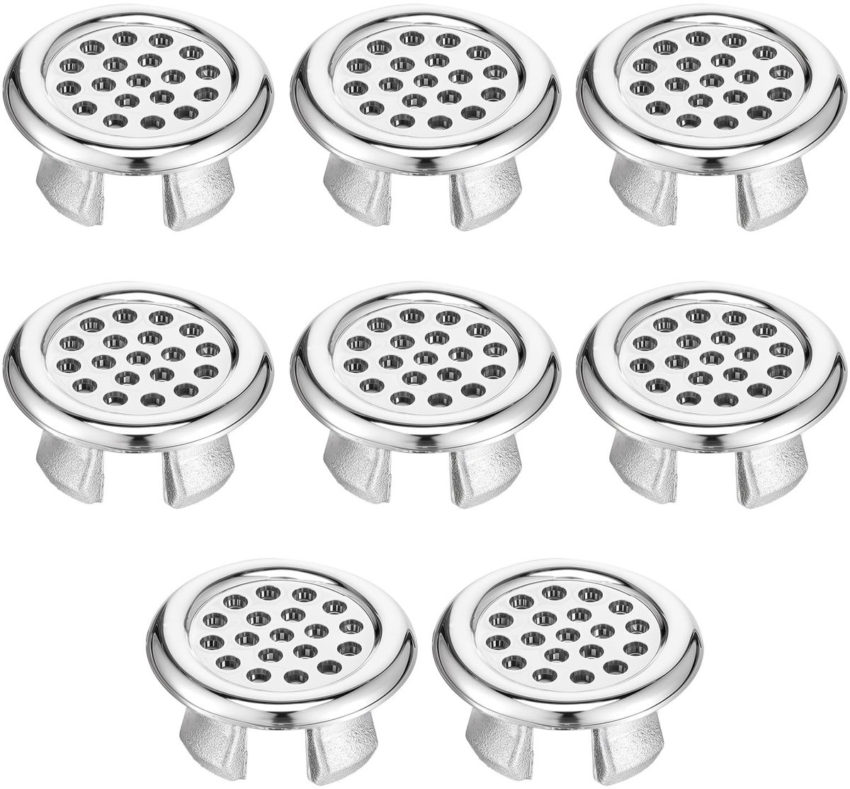 Solidchoice - Set van 8 Afvoerpluggen voor Wasbakken