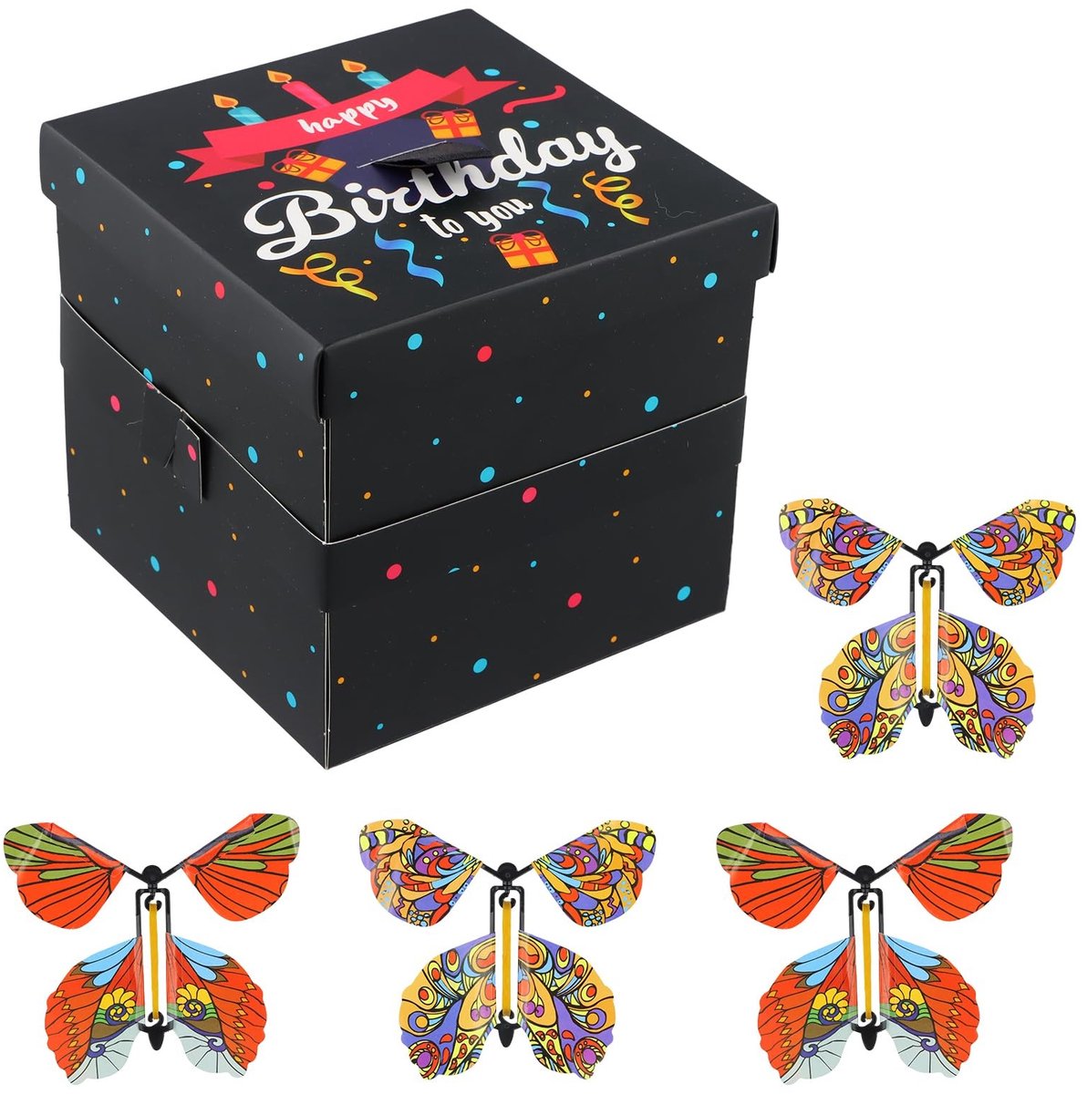 Solidchoice - Butterfly Explosion Gift Box voor Verjaardagen en Feestdagen