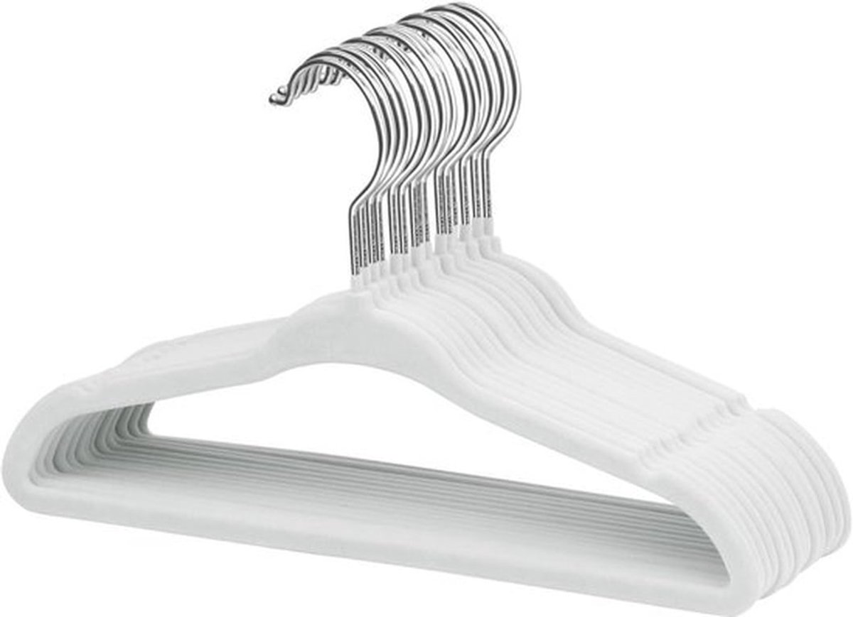 Kleerhangers Baby - Fluwelen Kleerhangers - Antislip - 28 cm - 360 Graden Draaibaar - 15 Stuks - Ultradun Ontwerp - Babyhanger