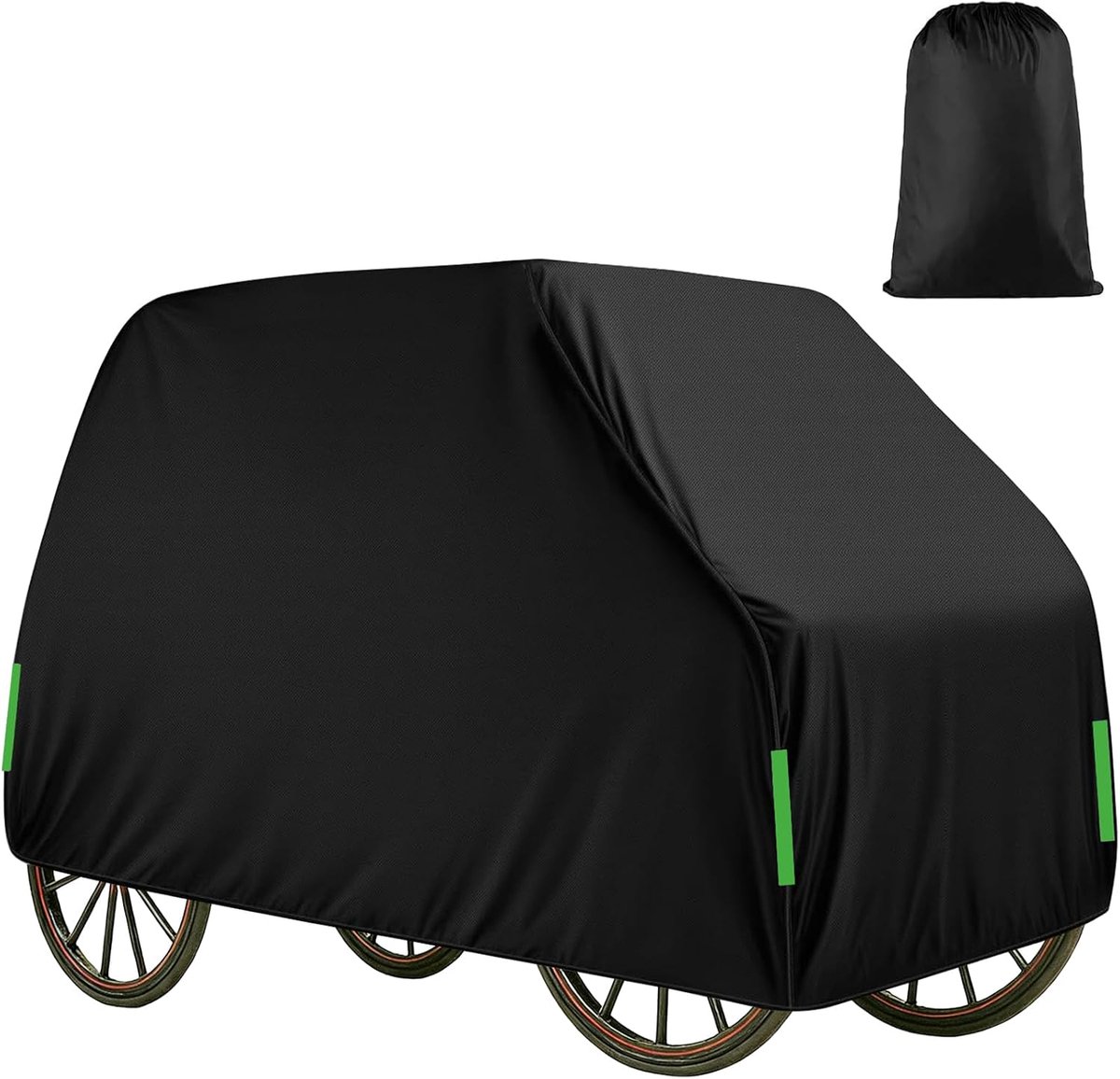 Paardentrailer hoes 350 x 180 x 200 cm - 420D Oxford zware kwaliteit - met winddichte riem - ShopVlot