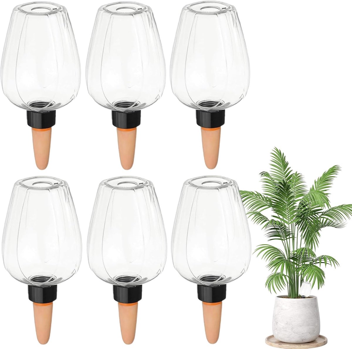 Bewateringsballen 350 ml - Zelfbewatering - Automatische irrigatie - Ideaal voor vakantieplanten - ShopVlot