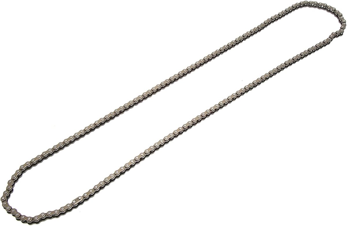 Motorcycle ketting 25H 158 links - universeel roestvrij staal - zware uitvoering - ShopVlot