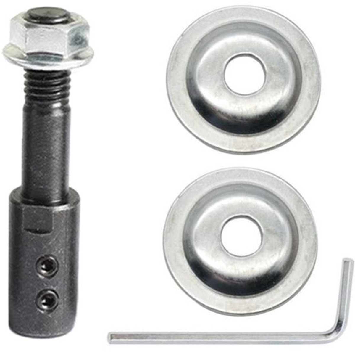 Motor Arbor Adapter - Verlenger voor Schuurmachine - 12mm Formaat - Geschikt voor Polijstmachines en Schuurwielen - Accessoire voor Geree...