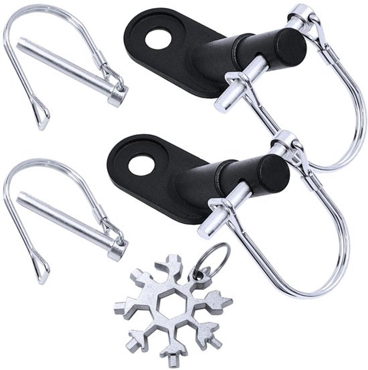 Fiets Trailer Koppeling Adapter voor Huisdieren en Aanhangwagens