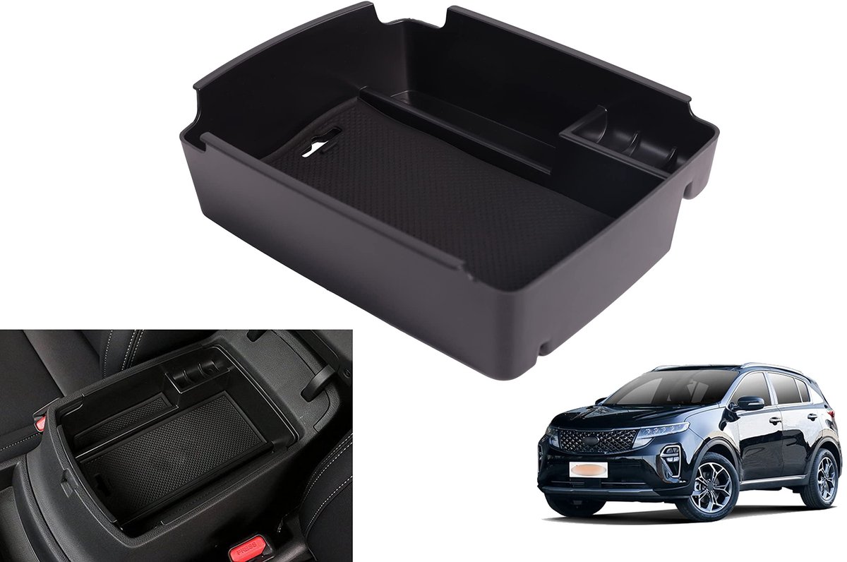 Solidchoice - Organizer voor Console in Auto met Opslagfunctie