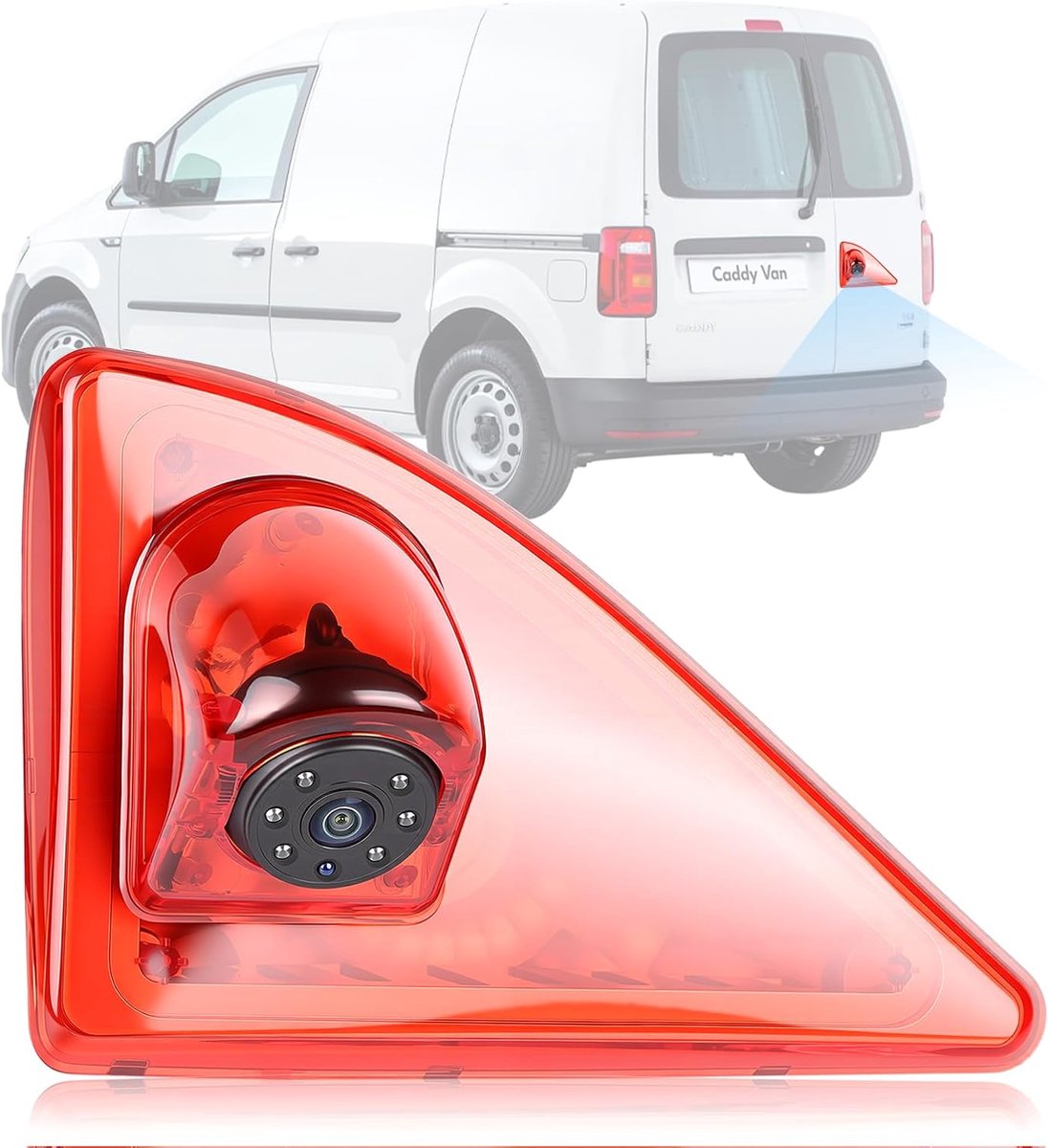 Achteruitrijcamera Nissan NV400/Opel Movano/Renault Master 2010-2016 - Derde Remlichtcamera - IR Nachtzicht - ShopVlot