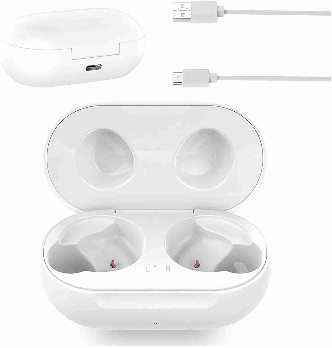 Draadloze Oplaadcase voor Galaxy Buds - Vervangende Oplader - LED Indicator - Beschermt tegen Krasjes - ShopVlot