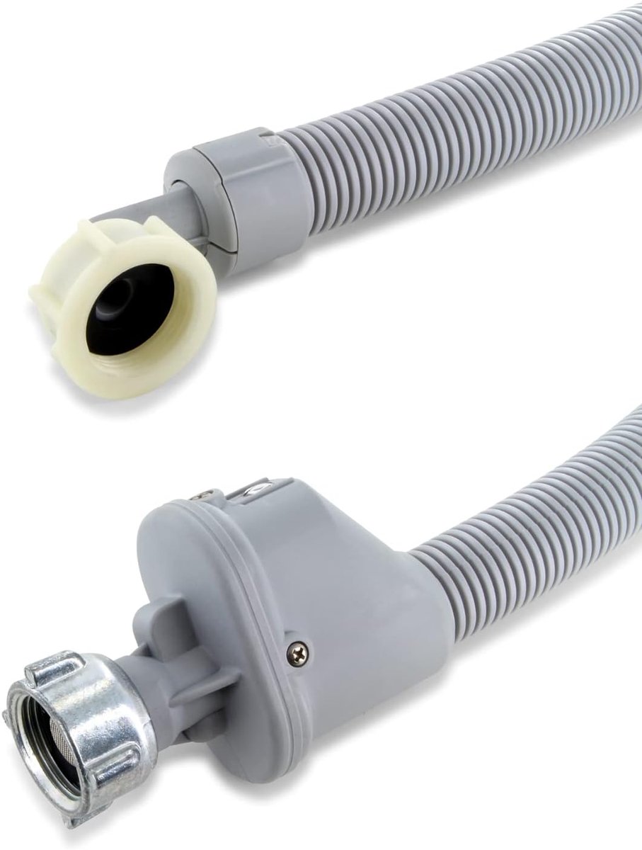 Inlaatslang 3m - Aquastop - Waterinlaat voor wasmachine en vaatwasser - Betrouwbare aansluiting - ShopVlot