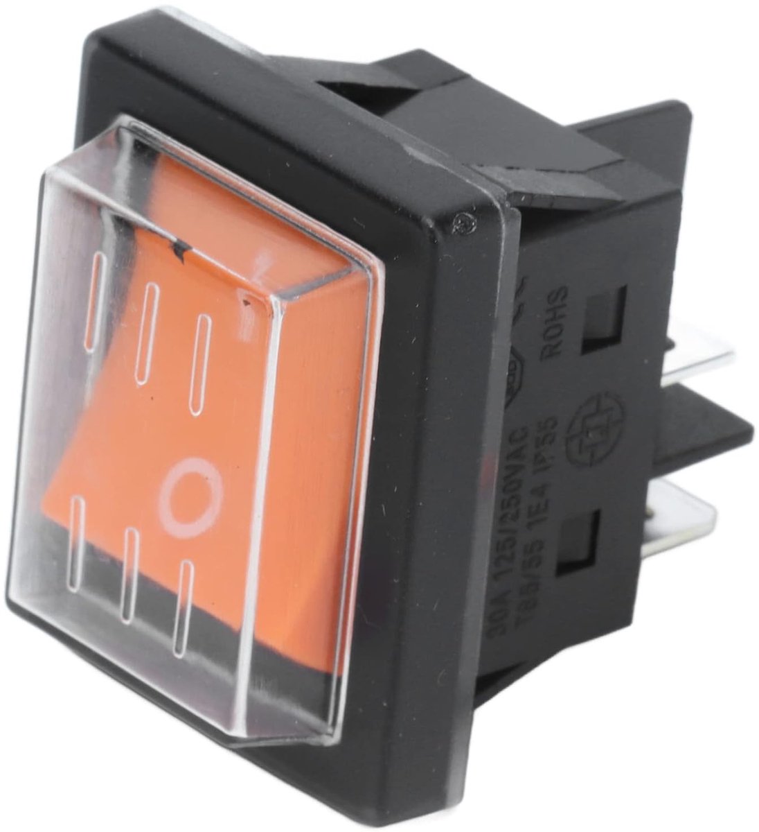 4 Pin ON OFF Schakelaar 30A 125/250VAC - Waterdichte Toggle Switch - ABS Materiaal - ShopVlot