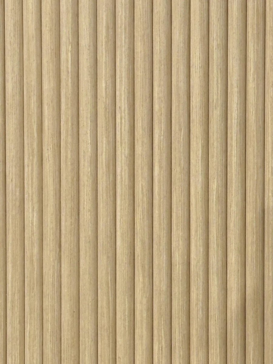 Akoestische Wandpanelen Licht Eiken | Lattenwand Met Vilt | Ronde Latten | Akoestisch Paneel | Houten Wandpanelen | Wandbekleding | Geluidsabsorberend | Decoratieve Wandpanelen
