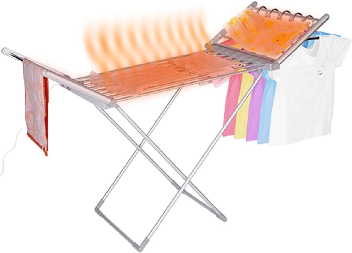 Drying Rack Aluminum Electric Drying Butterfly Balcony Drying Rack Floor Drying Rack Foldable Drying Rack - ShopVlot