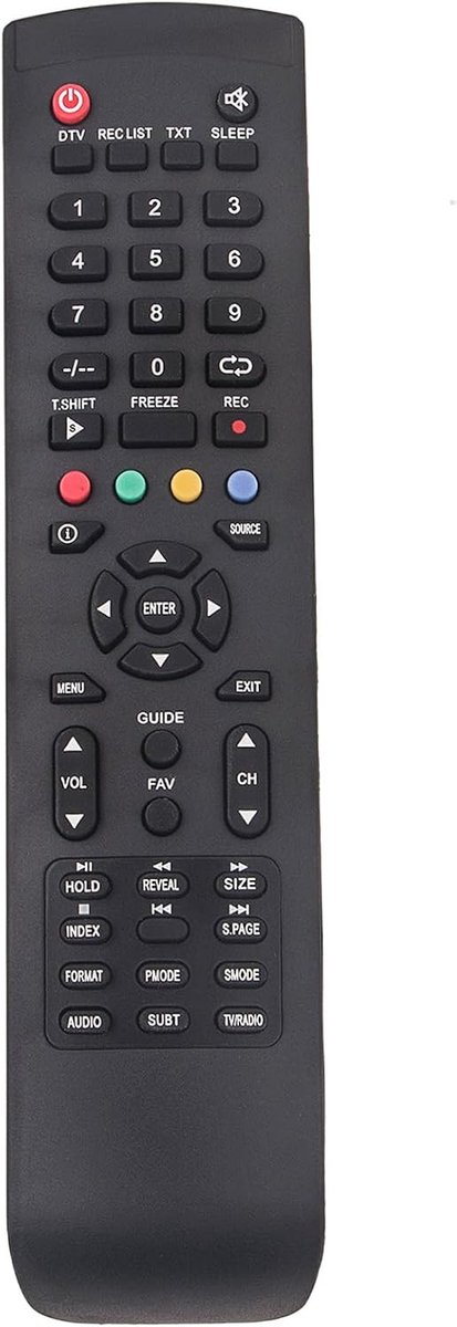 ALLIMITY Replce Remote Control suitable for ENGEL LED TV LM3200 LM1900 LED40 LED32 LED2440 LED24 LED20 LE4620C - ShopVlot