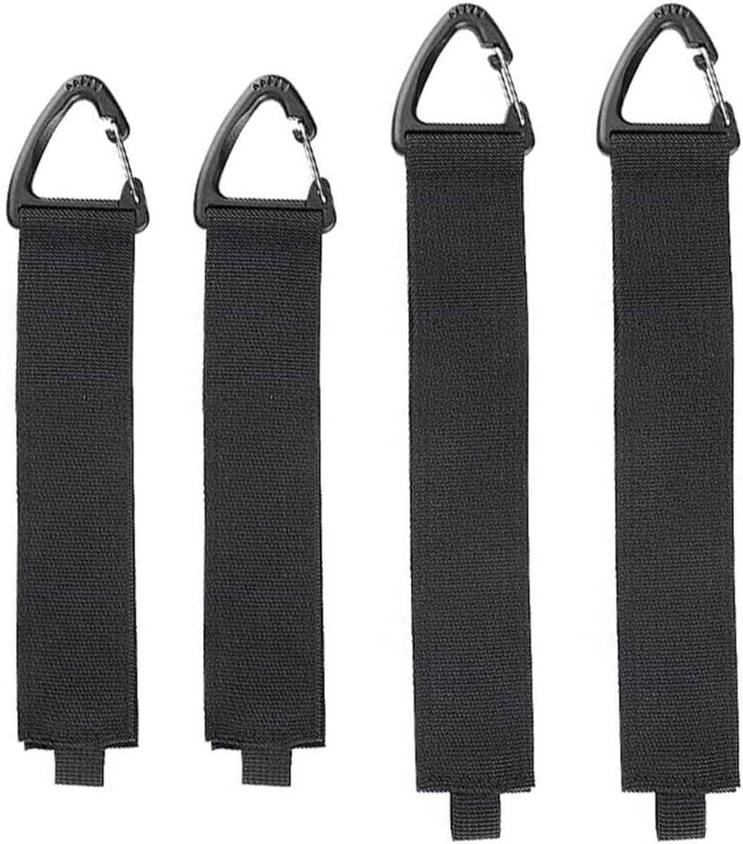 Pack of 4 cable organisers, cable organiser for garage, straps with triangular buckle for hanging on the wall, for - ShopVlot