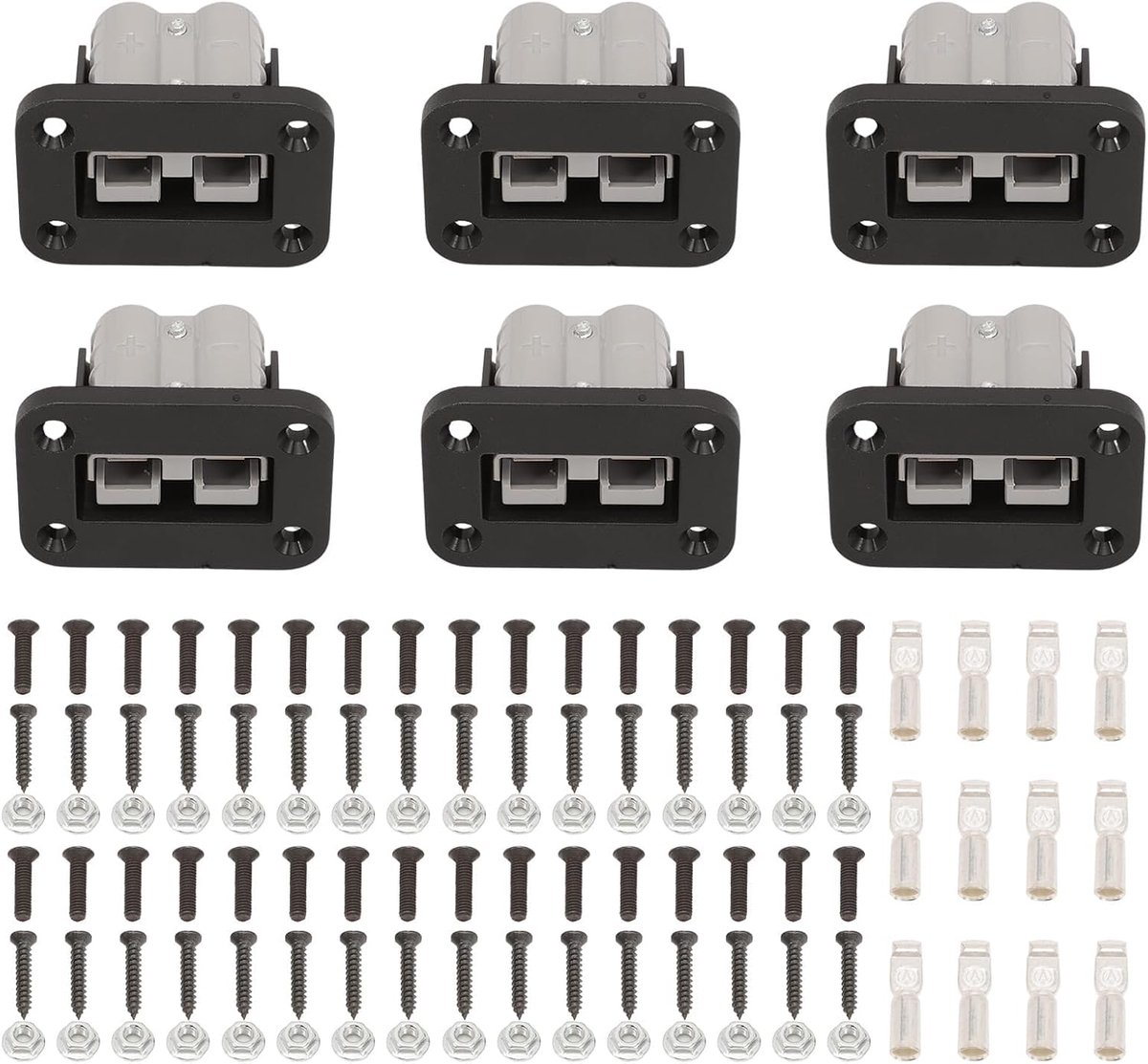 Anderson Mounting Bracket, Mounting Frame, Panel Cover, Plug Set for Caravan, Boat, Truck, Forklift, Boat Building - ShopVlot