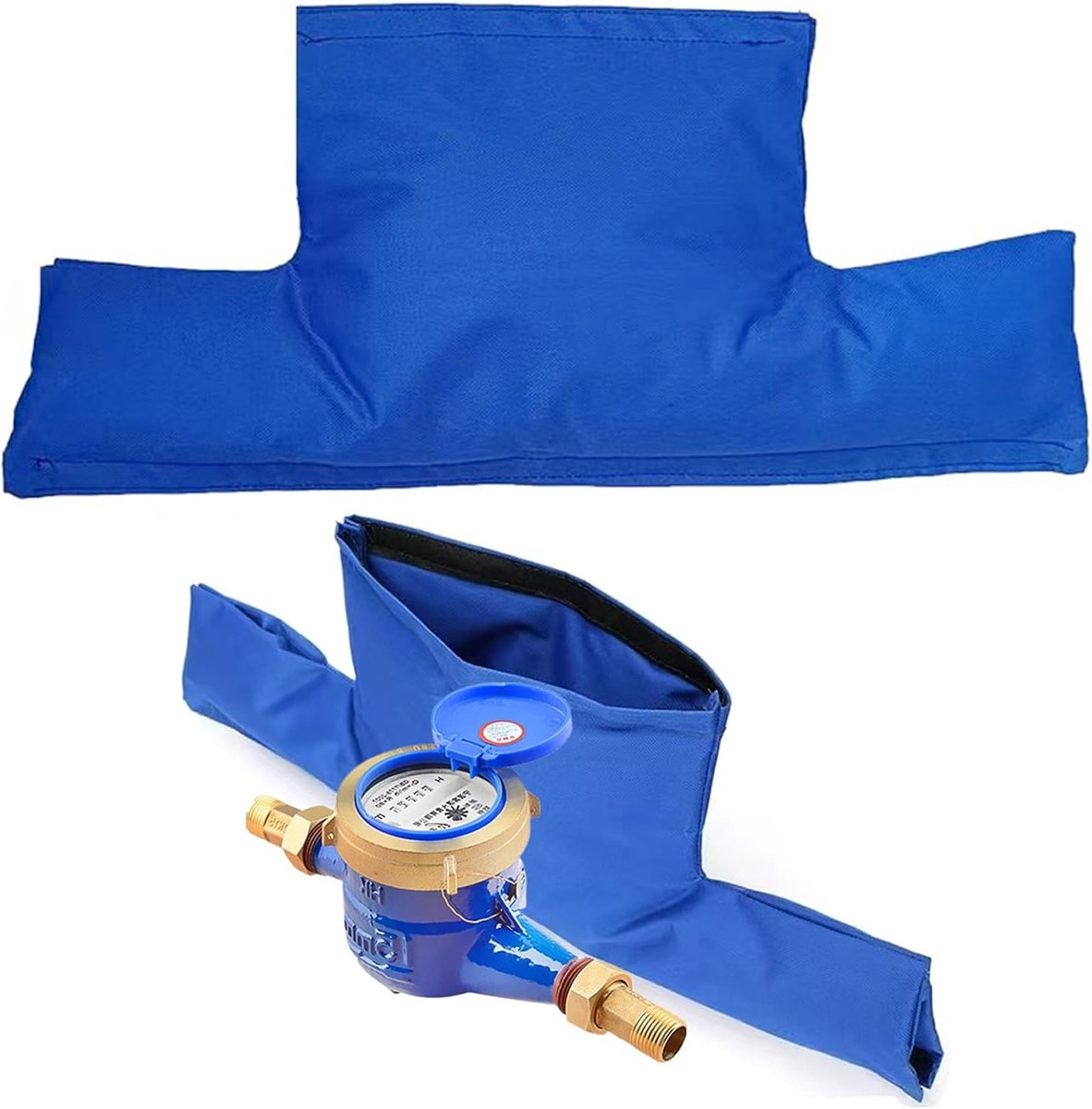 Pack of 2 Water Meter Insulation Cover, Water Meter Covers for Frost Protection, Removable Insulation Cover of Water - ShopVlot