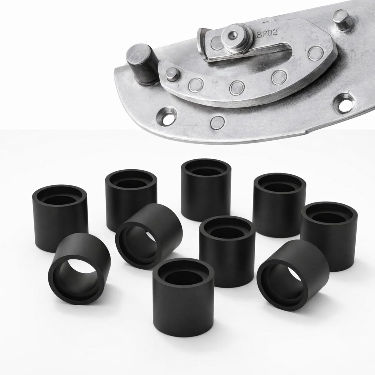 Sliding sleeves, plain bearings, hinge rings, hinge bushings, set of 10, compatible with VELUX roof window hinges - ShopVlot