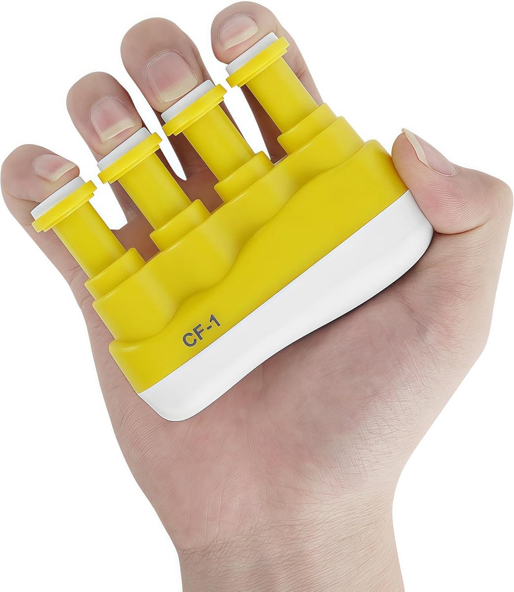 Musiin Guitar Finger Amplifier Finger Resistance Training, Guitar Bass Finger Speed Training, Grip Trainer, Hand - ShopVlot