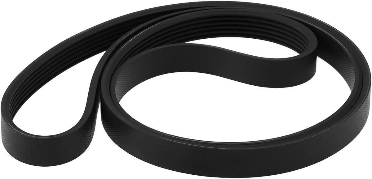 Wasmachine riem 6PJE1201 - slijtvast rubber - betrouwbare transmissie - geschikt voor Hotpoint en Ariston - ShopVlot