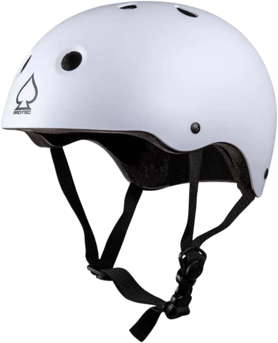 Skateboardhelm M/L - Wit - Harde materialen - Veilig en stijlvol - ShopVlot