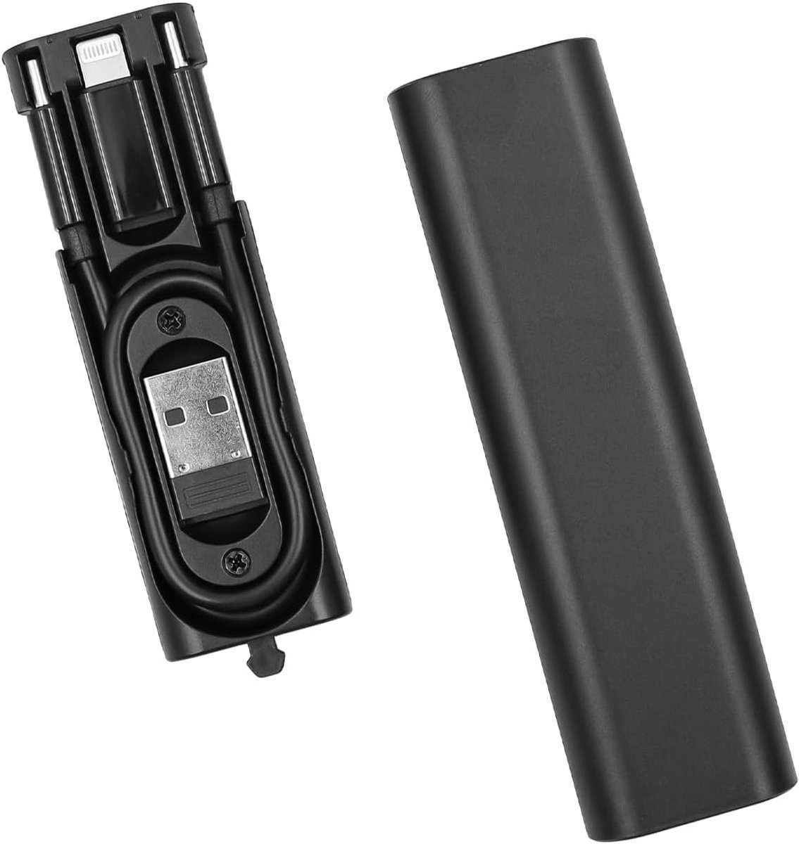 Multifunctionele USB Adapter Set - Type-C Kabel 29 cm - Inclusief Type A+Micro USB Adapters - Ideaal voor Reizen - ShopVlot