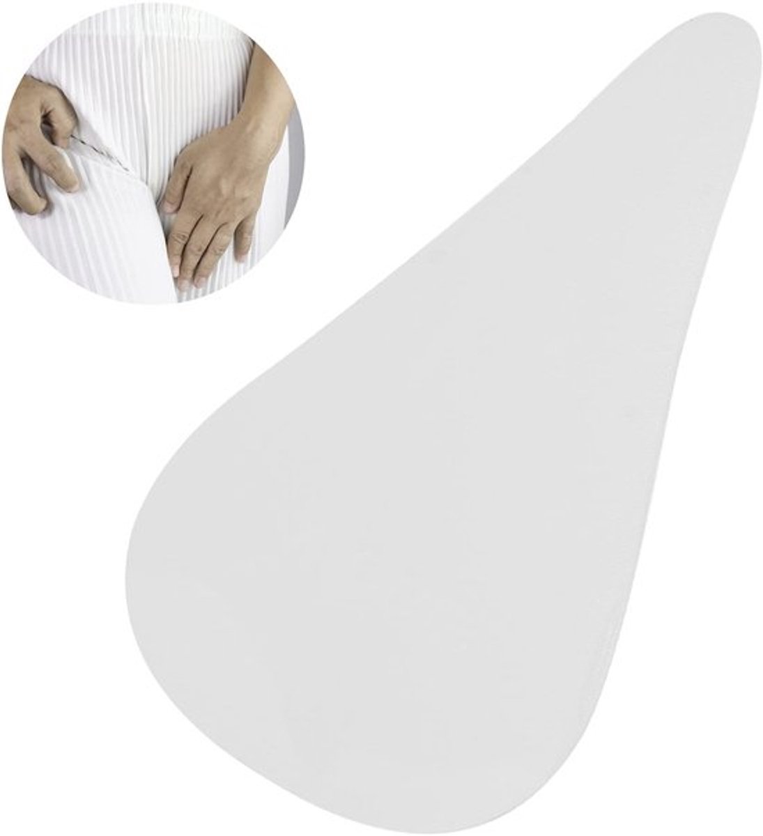 Camel Toe Concealer - Herbruikbare Siliconen Pads - Traceless Onzichtbare Zelfklevende Pads - Lichtgewicht Camel Toe Protector - Geschikt voor Badmode/Sportkleding - Zachte en Gezonde Materialen