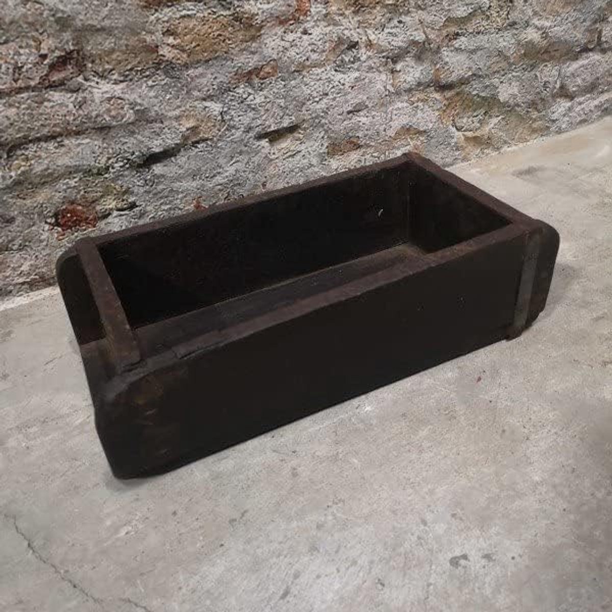 Houten decoratieve box 30x16x10 - gerecycled oud hout - sfeervolle woonaccessoire - perfect voor opbergdoeleinden - ShopVlot