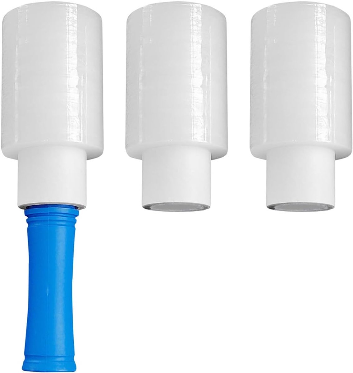 Mini Rollen Hand Pallet Folie - Duidelijke Plastic Verpakking - Handvat voor Eenvoudige Toepassing - ShopVlot