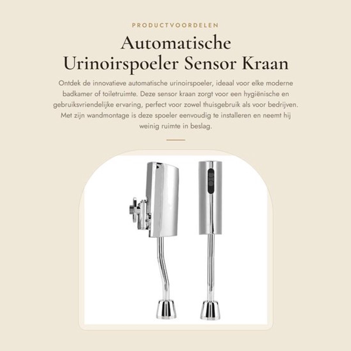 Automatische Urinoirspoeler - Sensor Kraan - Wandmontage - Badkamer Toiletspoeler - Hygiënisch en gebruiksvriendelijk - Voor thuis en bed...