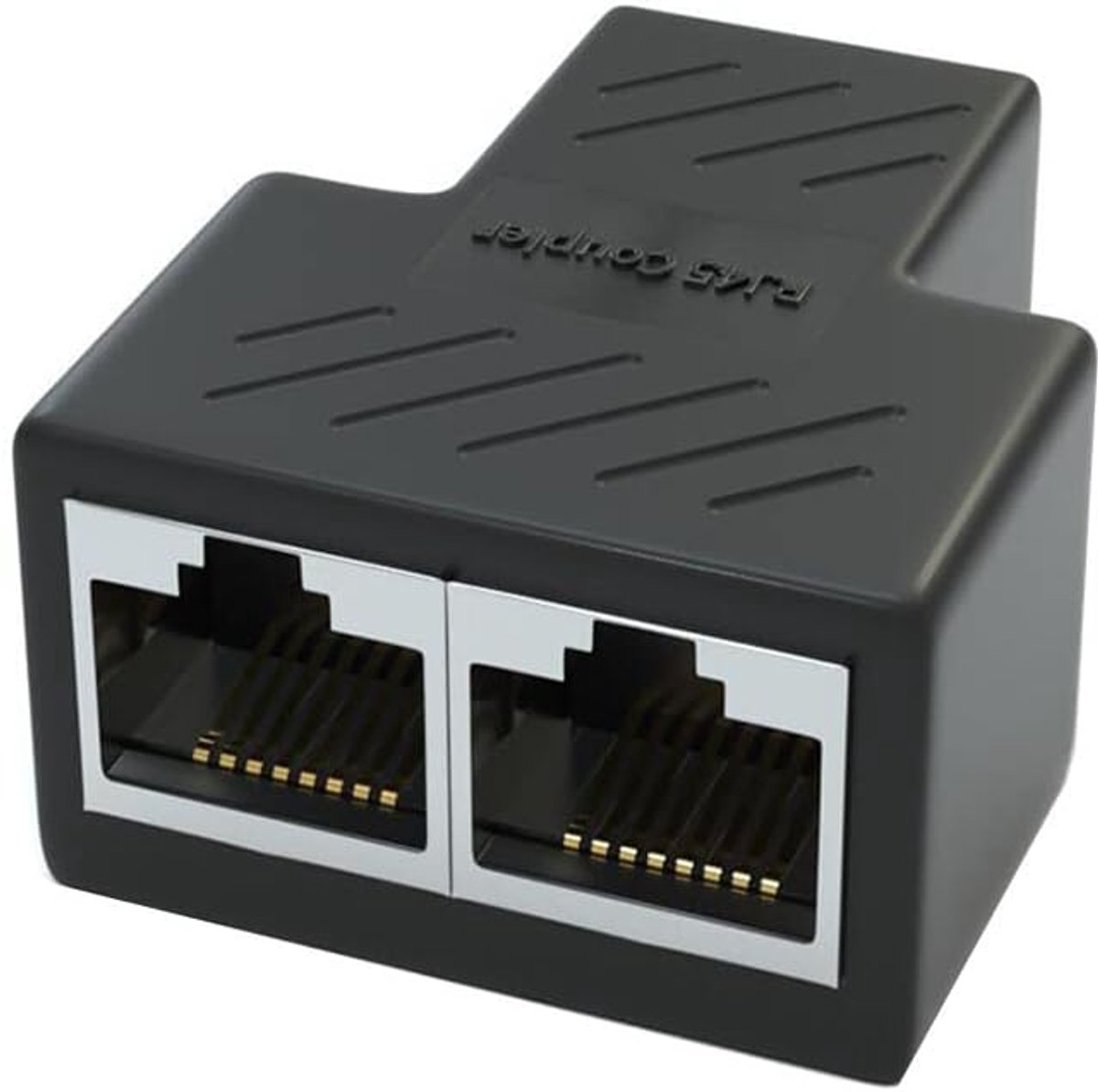 Ziyan RJ45 Splitter Coupler Adapter Network LAN ETHERNET Internet EXTENSION For Cat 5, Cat5e, Cat 6 - ShopVlot