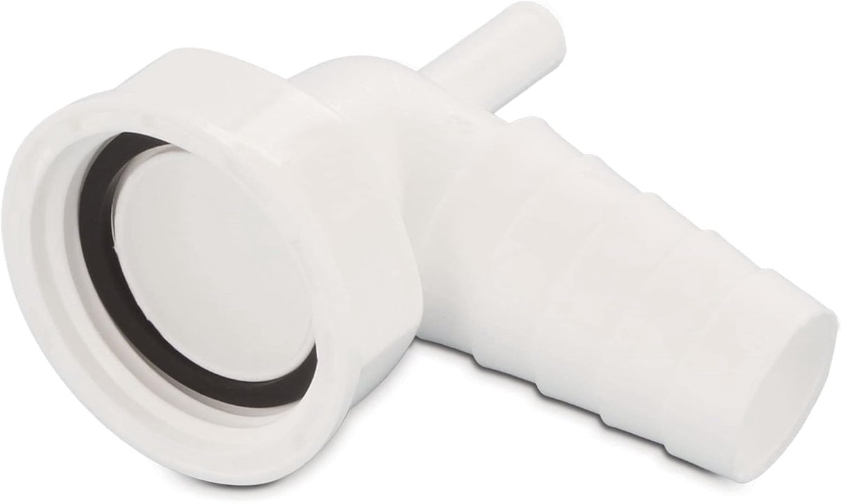 Hose connector Screw with condensation drain for hose connection with 19mmØ of washing machine, dishwasher, dryer on 1 - ShopVlot