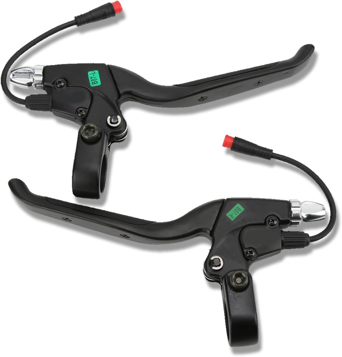 1 repair electric scooter brake lever right left with waterproof connection 2 pin 185mm/7.3 inch handbrake controller - ShopVlot